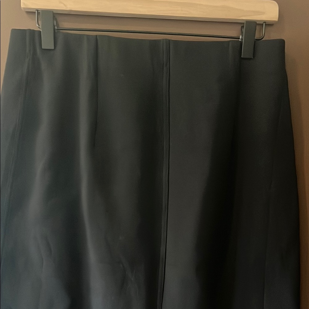 NWT Sans & Sans Singapore Black Stretch Pencil Midi Skirt - Picture 5 of 6